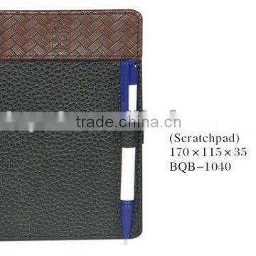 Elegant Hotel Supplies Faux Leather Memo Pad01