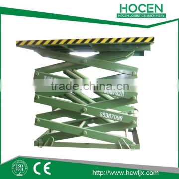 Customized Stationary Hydraulic Scissor Lift table