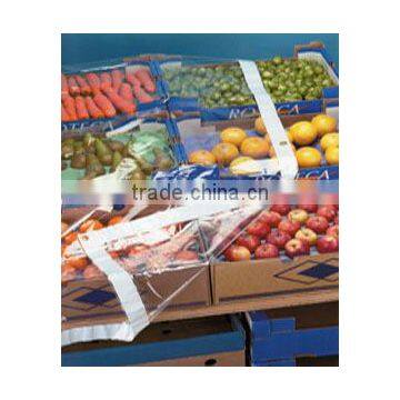 7.3x1.8m Clear PVC Tarpaulin Cover Market Stall Tarp,Glass Clear PVC Tarpaulin 350g 24ft*6ft photo-3