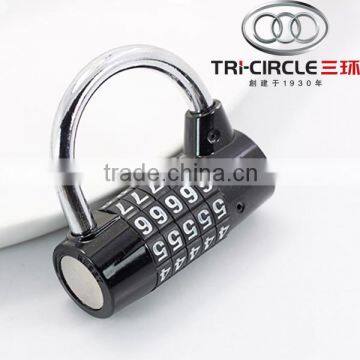 High Quality Tri-Circle Zinc Alloy Combination Padlock DA50