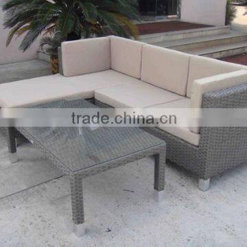 Rattan Sofa Set With Table photo-2
