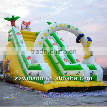 CE certificates durable giant inflatable water slide for adult