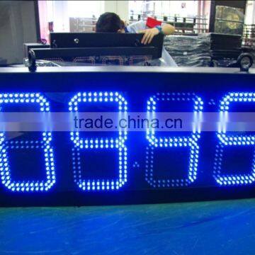 outdoor led clock /time/date /temperature sign