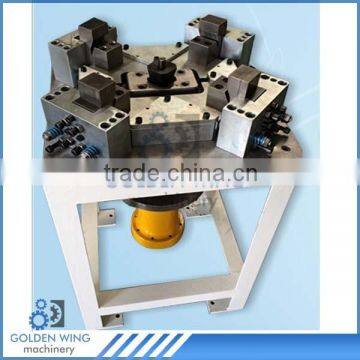 Semi-Automatic square /rectangle 1-5 gallon tin can Flanging machine