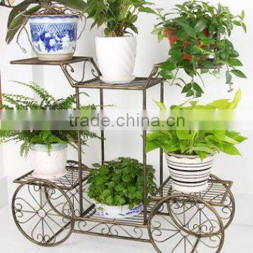 Outdoor decorative flower pot stand/ Flower pot stand/ Flower display stand