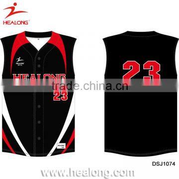 Baseball Buttons Shirt Blank Baseball Jerseys Wholesale Custom Cheap Hight Qulity Baseball Jersey Design