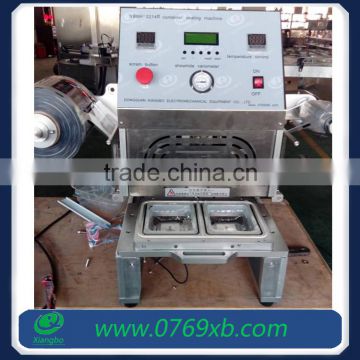 2015 low price plastic cup sealing machine