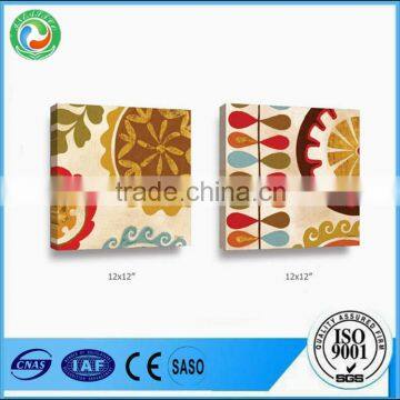 Modern Design Printing Flower on Canvas