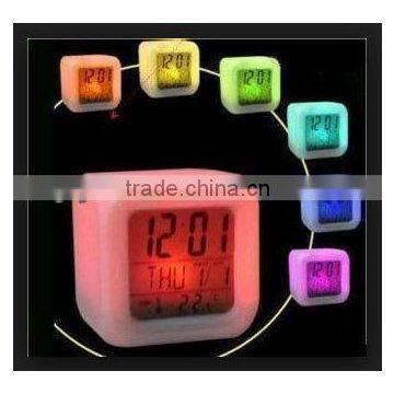 thermometer color changing digital alarm clock digital timer