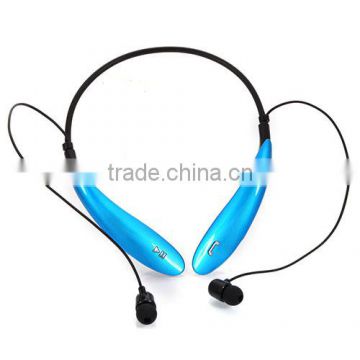 HBS-800 Sports Stereo Bluetooth Headphone Wireless Headphones Blue and Black