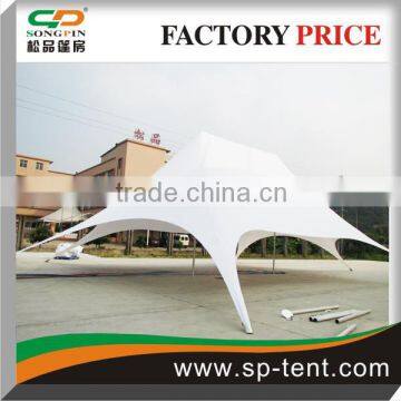 Largest Twin peaks star shaped Tents 16x21m for sale