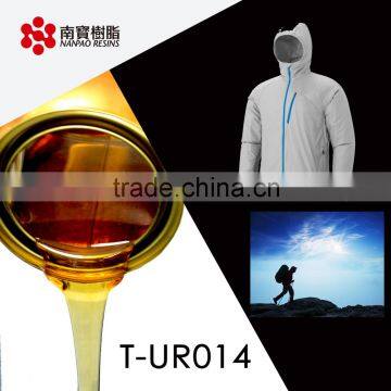 Advanced Amber Transparent Roller coating PUR For Textile application