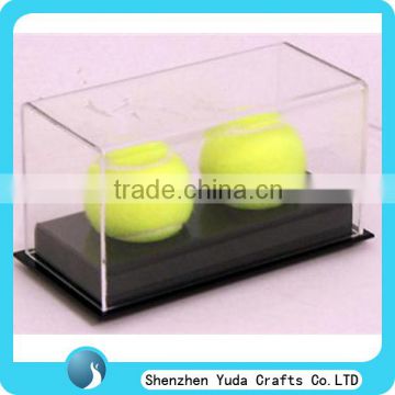 acrylic tennis display box,acrylic tennis ball display case