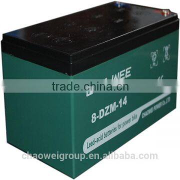 Maintenance Free (MF) Battery for bicycle, 16V 14Ah