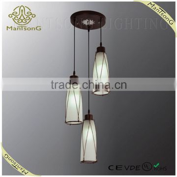 2015 decorative home decor dining glass pendant lighting hanging light fixture