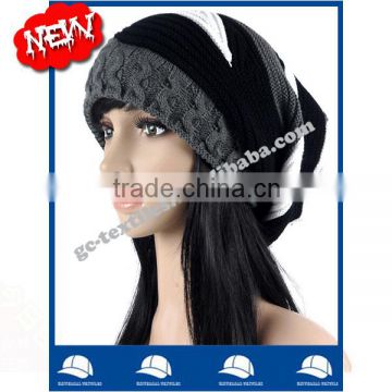 New product for 2014 Wholesale china manufacture OEM CUSTOM LOGO winter warm women acrylic beanie hat and cap