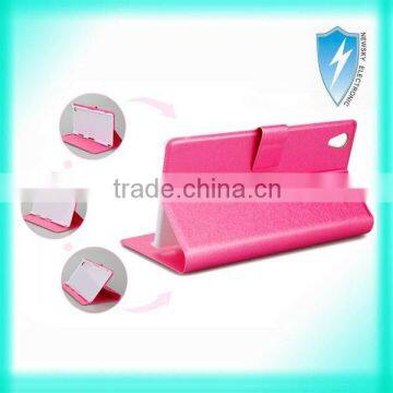 Elegant Design Flexible Fit PU Case Cover for Sony Xperia z3