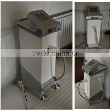 High power vertical Q switched nd yag laser tattoo removal equipment