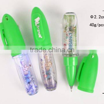 OEM/ODM Liquid Floating Pen,Plastic fat liquid floating ball pen