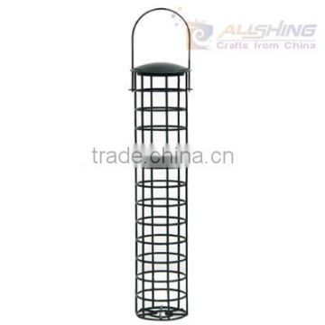 Wholesale Metal Tube Wild Bird Feeder Cage/Hot item Metal Bird Feeder Cage