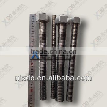 hastelloy C22 2.4602 uns n06022 hex nut ansi b 18.2.2