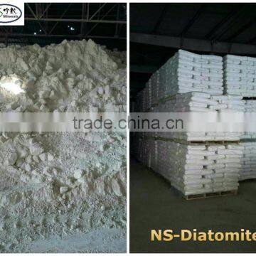 Food Grade Low Crystallized Silica Raw Non-calcined Diatomaceous/Diatomite Earth Powder