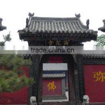 Chinese roof material clay antique roof clay building roof