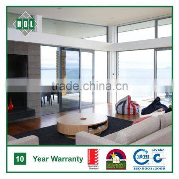 Aluminium Sliding Door, Anodized Aluminum Frame