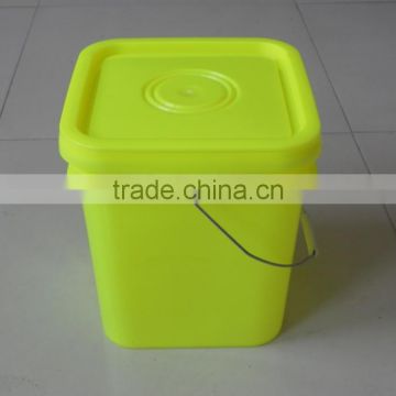 food grade 8L PP Plastic square barrel with lid