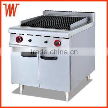 Stainless Steel Gas Lava Rock Grill with Cabinet(GH-989)