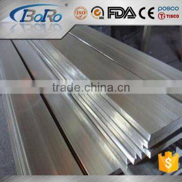 ASTM standard 304 No.4/satin finish stainless steel flat bar