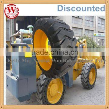 low profile 26.5-25 17.5-25 23.5-25 10-16.5 solid tires backhoe loader parts for bob cat