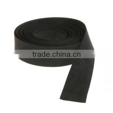 Black Color 2 Pcs Bike Bicycle Handlebar Tape Wrap and 2 Bicycle Bar Plug