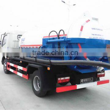 Exported Dongfeng DFAC Mini 5CBM Sewage Truck for Sale photo-4