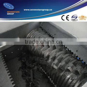 plastic shredder machine /wood pallet nail shredder / industrial wood shredder