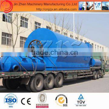 Jinzhen Catalyst Pyrolysys Tyre to Oil Plant With CE&ISO photo-3