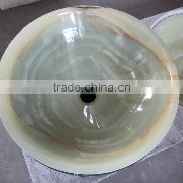 Unique Marble Basin ,onyx Basin,bathroom Sink photo-3