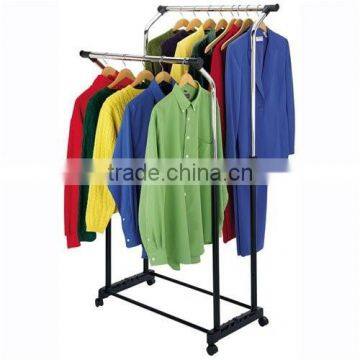 vivinature telescopic dryin rack, cloth rack with double pole