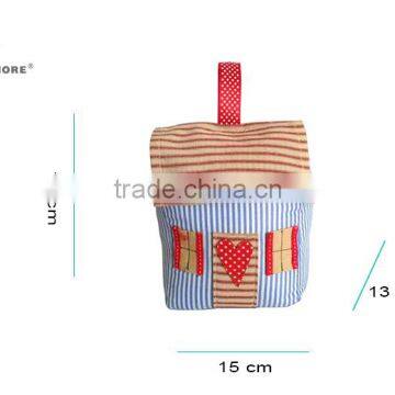 Store More Creative Design House Shape Fabric Stone Filling Door Stops photo-2