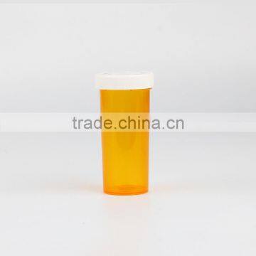 plastic pill storage bottle