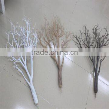 SJ140928 wedding decoration centerpieces/plastic dry tree branches/preserved coral tree