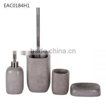 Natural Bare or Plain Concrete Simply Bathroom Accessories for Hotel photo-2