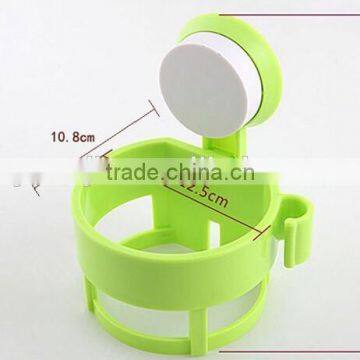 Magic Sucker Plastic Hair Dryer Storage Rack photo-2