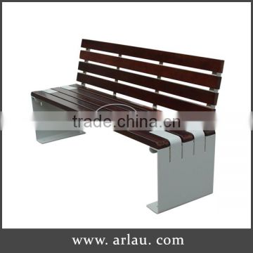 Modern Outdoor Furniture,Wooden Long Bench In Park