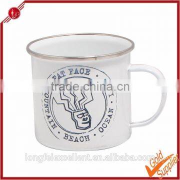 Good quality China supplier healthy and safe steel enamel camp mug