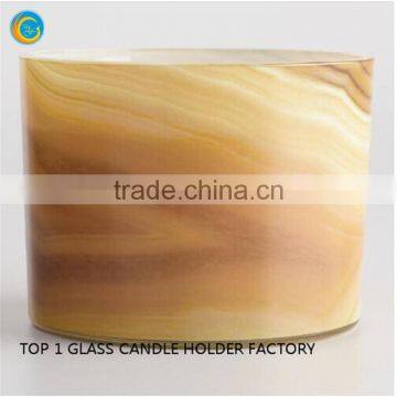 Wholesale Glass Pedestal Candle Holder With High Quality photo-3