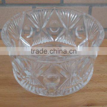 Clear Glass Candle Bowl Cup photo-2