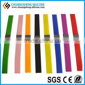 2016 Hot Selling Promotional Gift Silicone Engravable Stainless Steel Sheet, Cool Fashion Bracelet, Beautiful Wristband photo-6