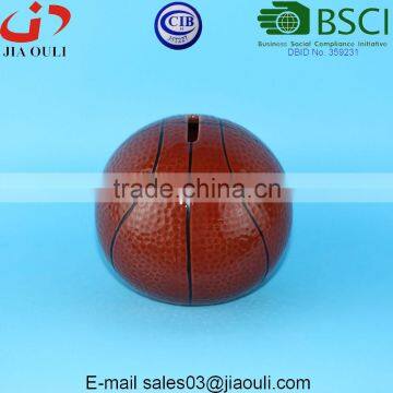 Ceramic Basketball Money Box Coin Bank for Kids photo-4