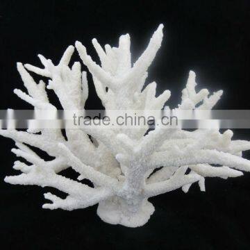 Resin artificial coral tree for aquarium decoration